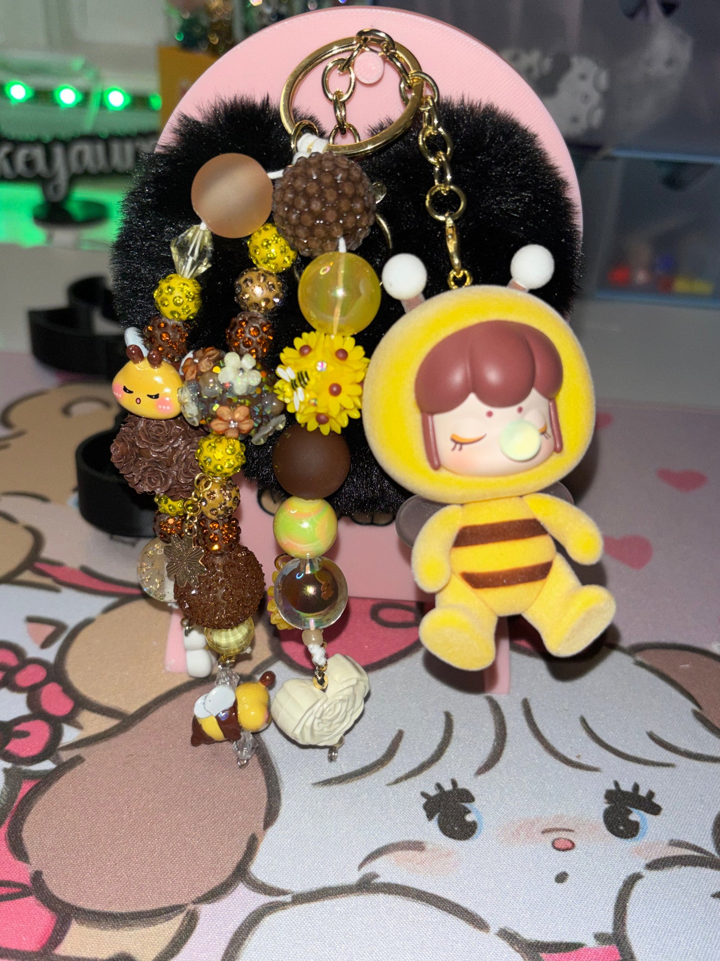 Pre-made Beaded Keychains