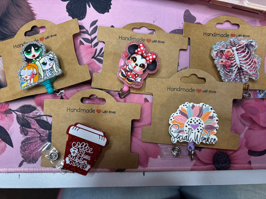 Pre Made Badge Reels