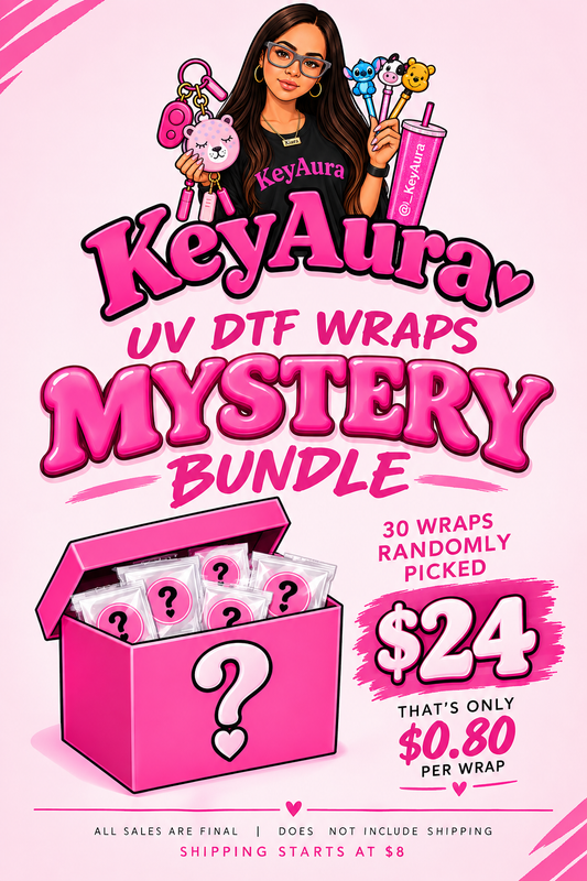 UVDTF wrap mystery bundle  (READ DESCRIPTION)