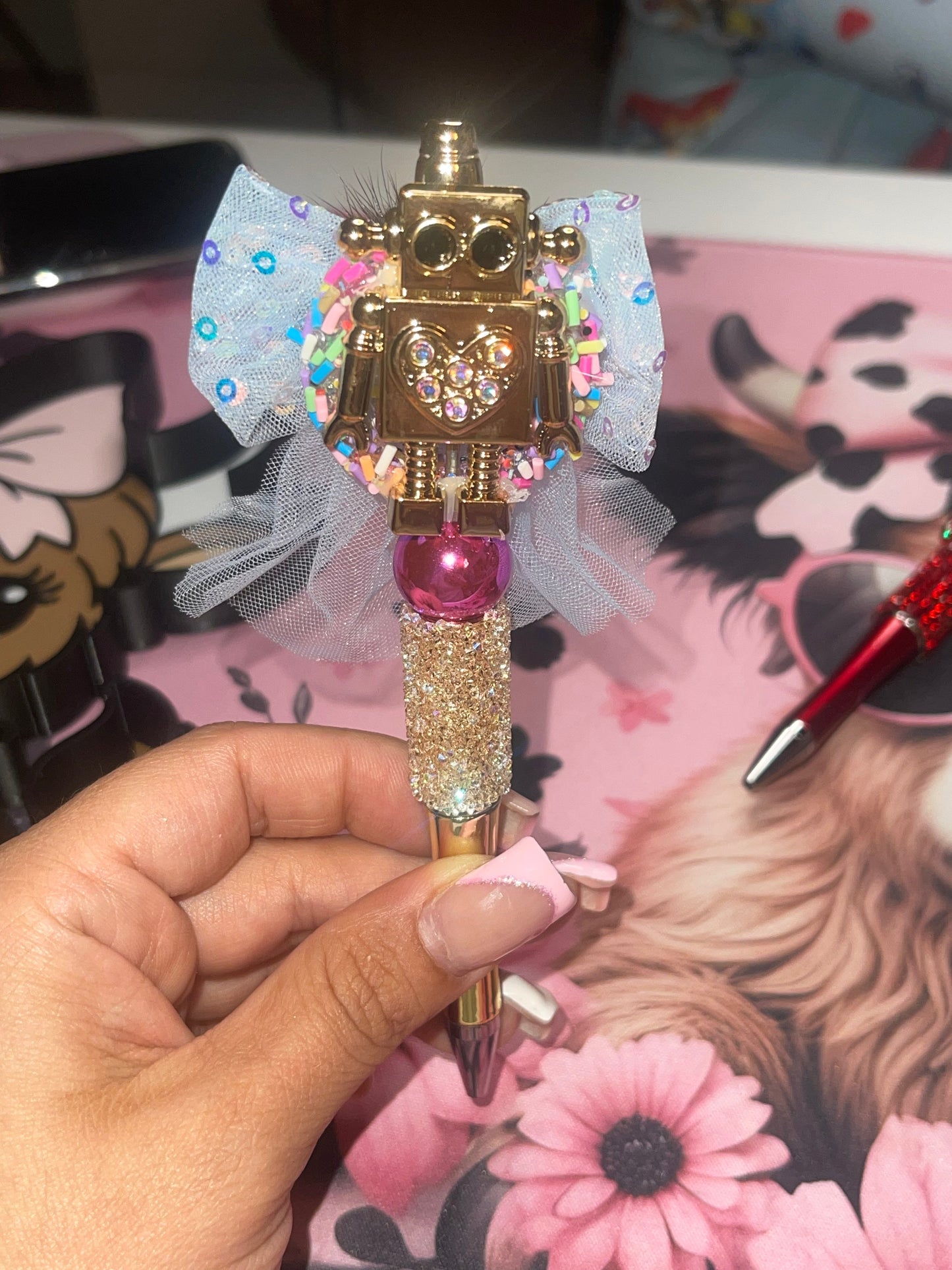 Pre made Beaded Pens (Already made - Multiple Styles Offered)