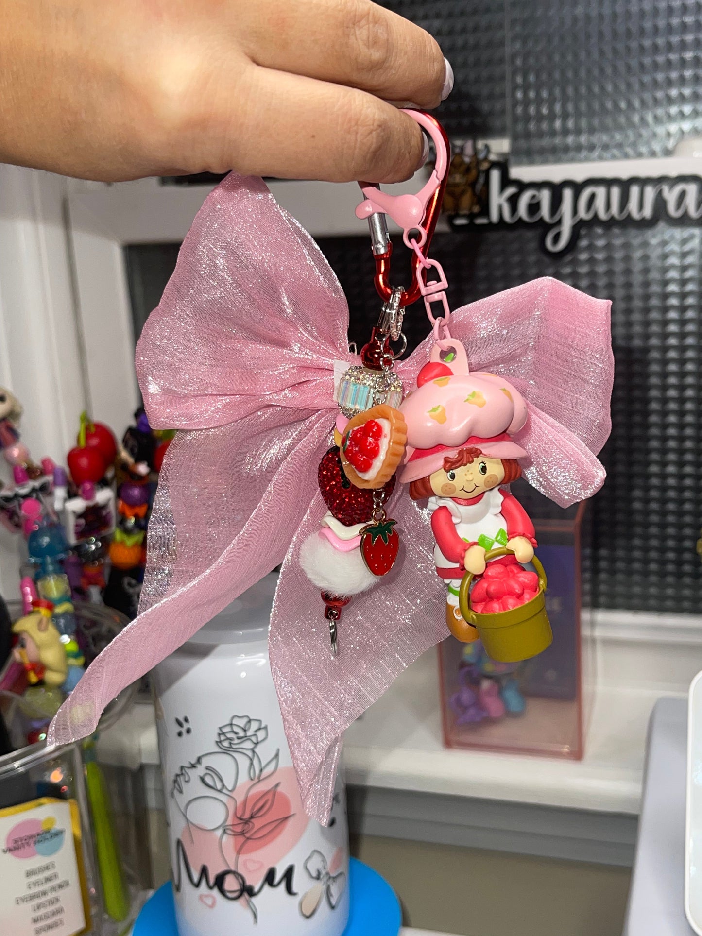Pre-made Beaded Keychains