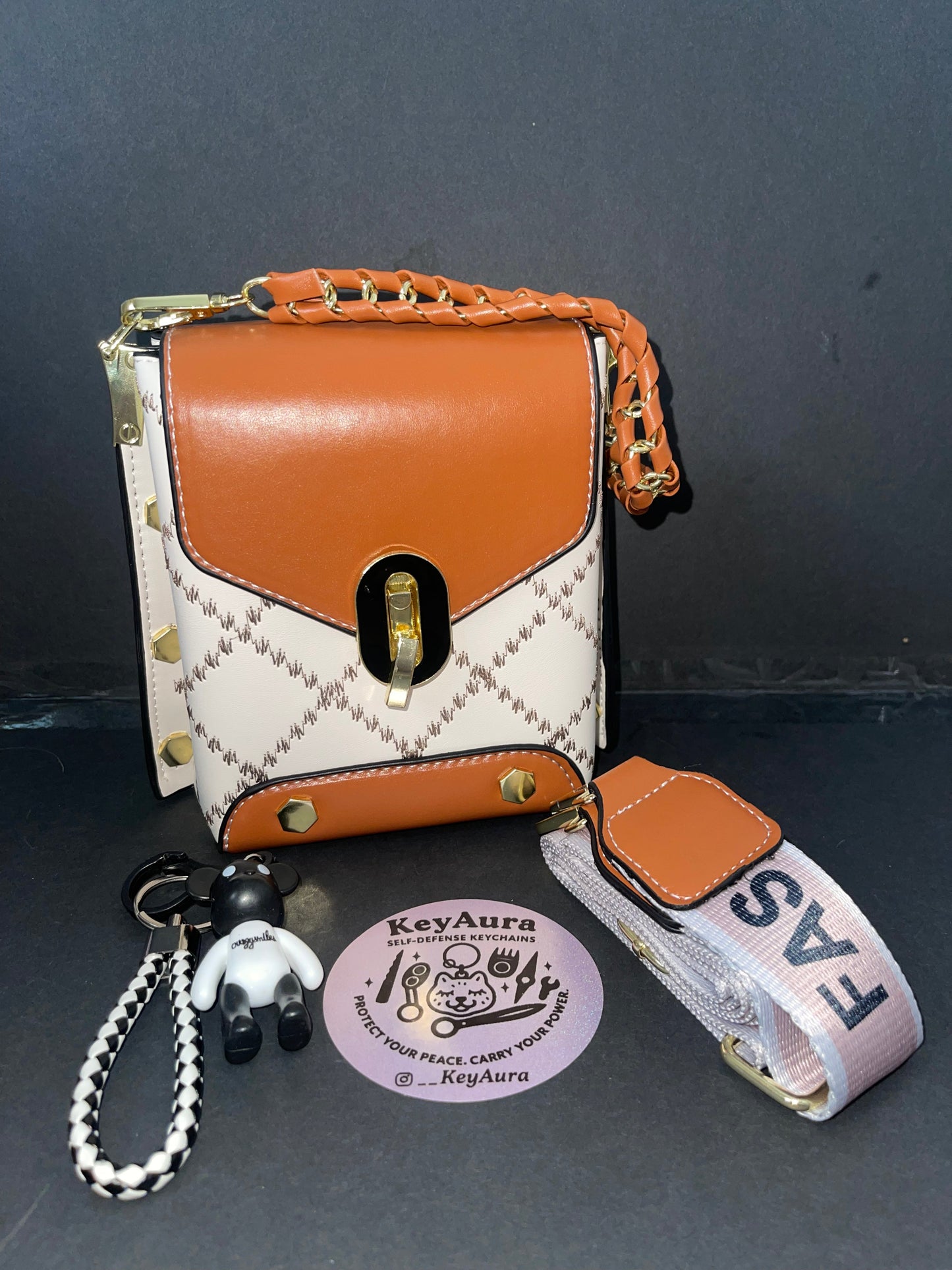 Golden Ember Clutch/Purse