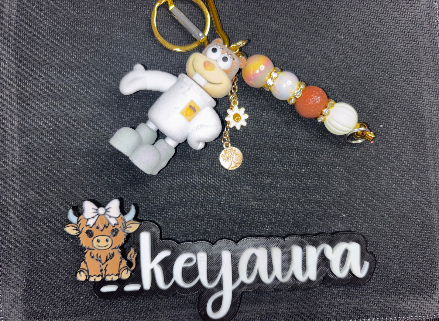 Pre-made Beaded Keychains